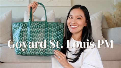 goyard sizes|goyard st louis pm price.